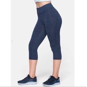 Outdoor Voices TechSweat Flex Kneecap Leggings in Baltic Size XL